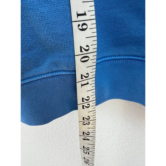 Frame Vintage La Sweatshirt in Washed Bright Blue S - Picture 9 of 10